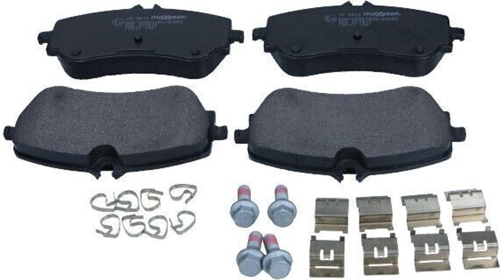 MAXGEAR 19-3872 - OE 65508206002 Bremsbeläge, Hinten für Amarok, Crafter (SX, SY), Crafter (SZ), Grand California (SC)