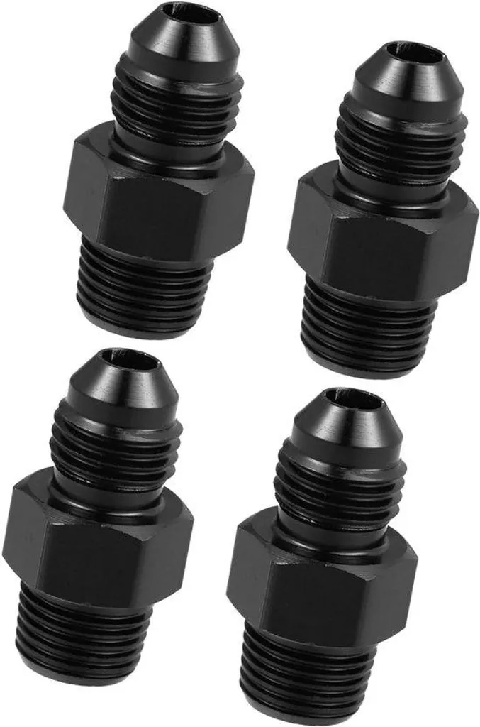 Raccord fileté 1/8 NPT AN3 universel inox pour système de freinage auto