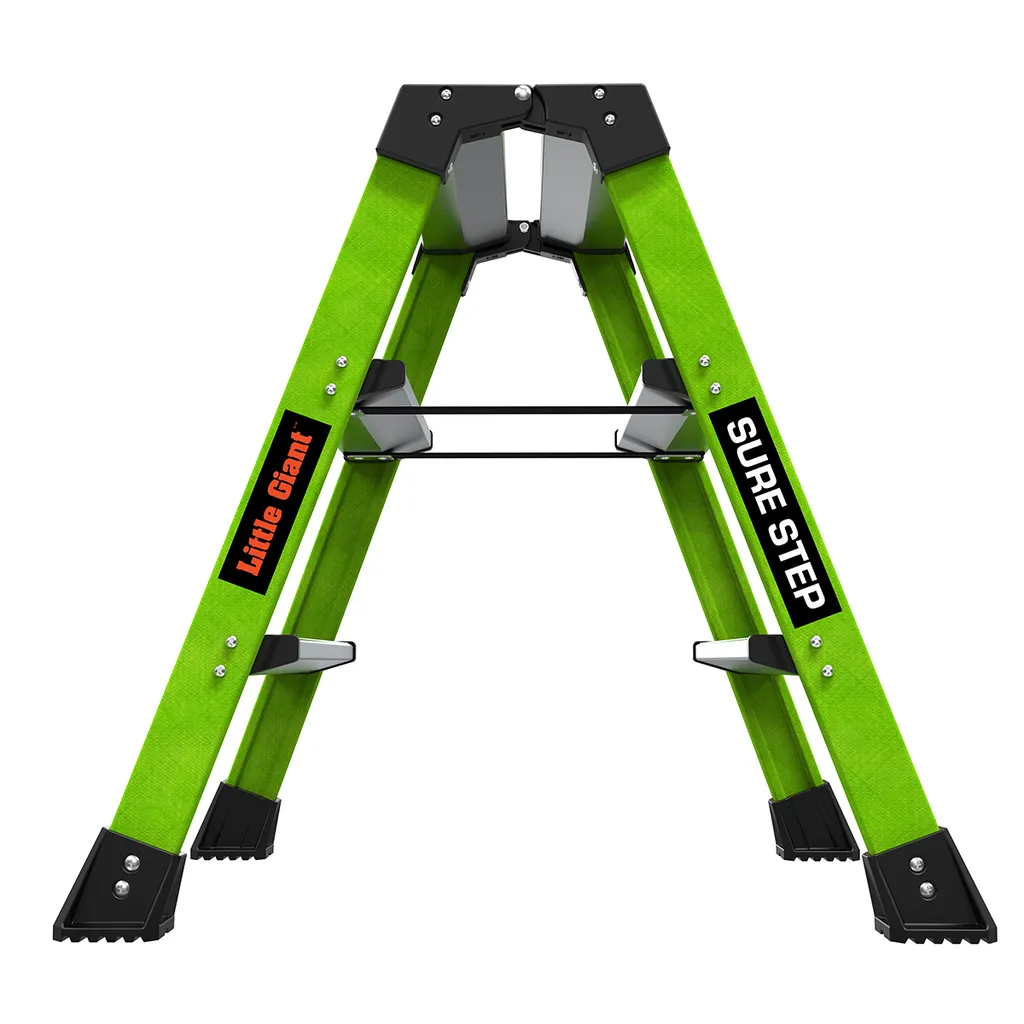 Escabeau Little Giant Sure Step à barreaux - Modèle compact sécurité