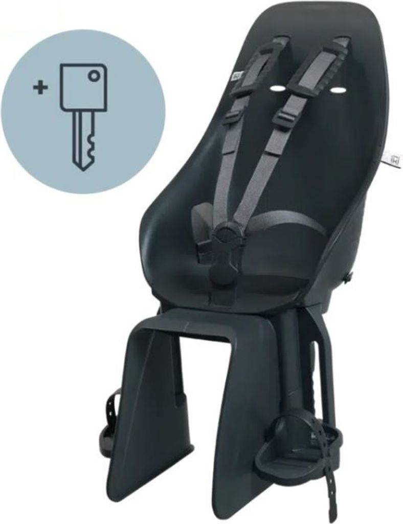 Urban Iki Ta-Ke Fahrradkindersitz EasyFix Version Klicksystem bincho black schwarz
