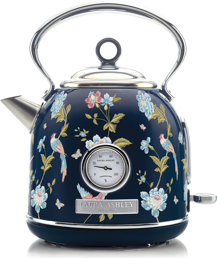 Bouilloire 2200W Laura Ashley Elveden Marine 1,7 L chauffe ultra rapide