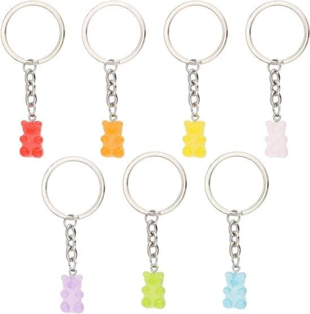 Porte-clés ours adhésif : ne perdez plus vos écouteurs avec ce pendentif