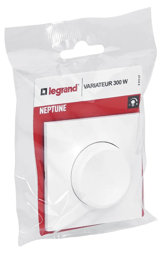 Legrand Interrupteur variateur Neptune 300W Blanc - Commande d'éclairage - 3