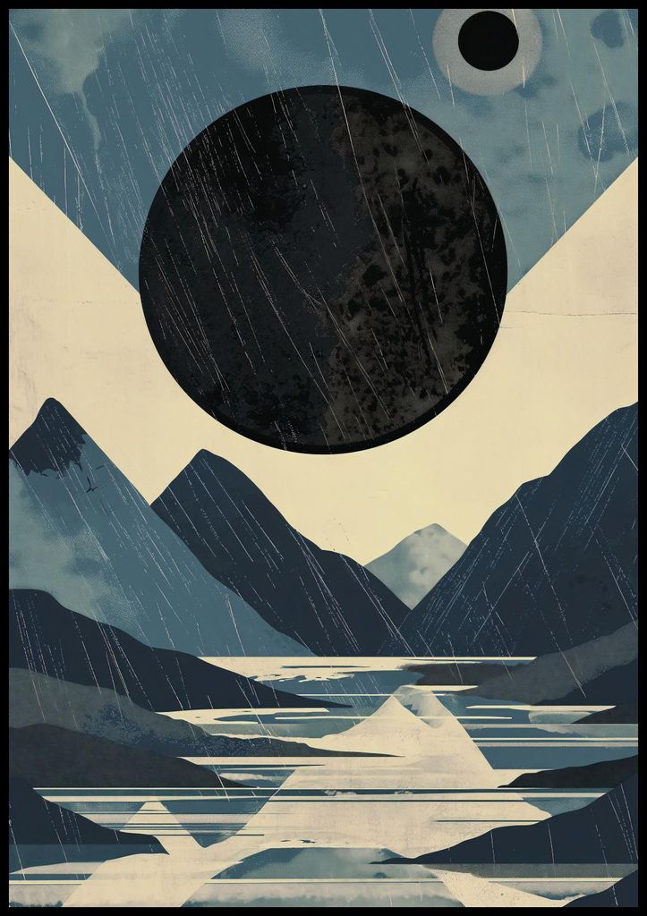 Plakat 70x100cm Objekt Mystik