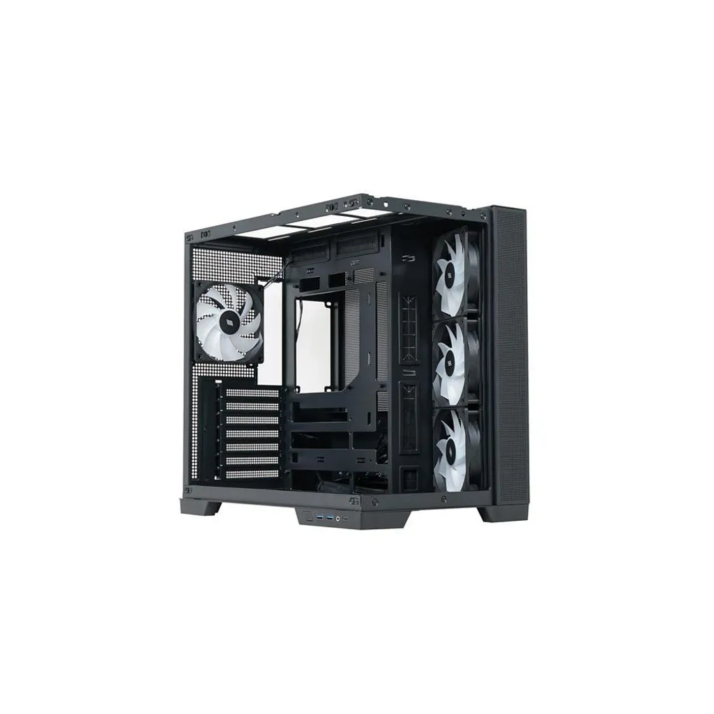 Case PC Silentware View Black: Qualità e Flusso d'Aria Garantito - 6
