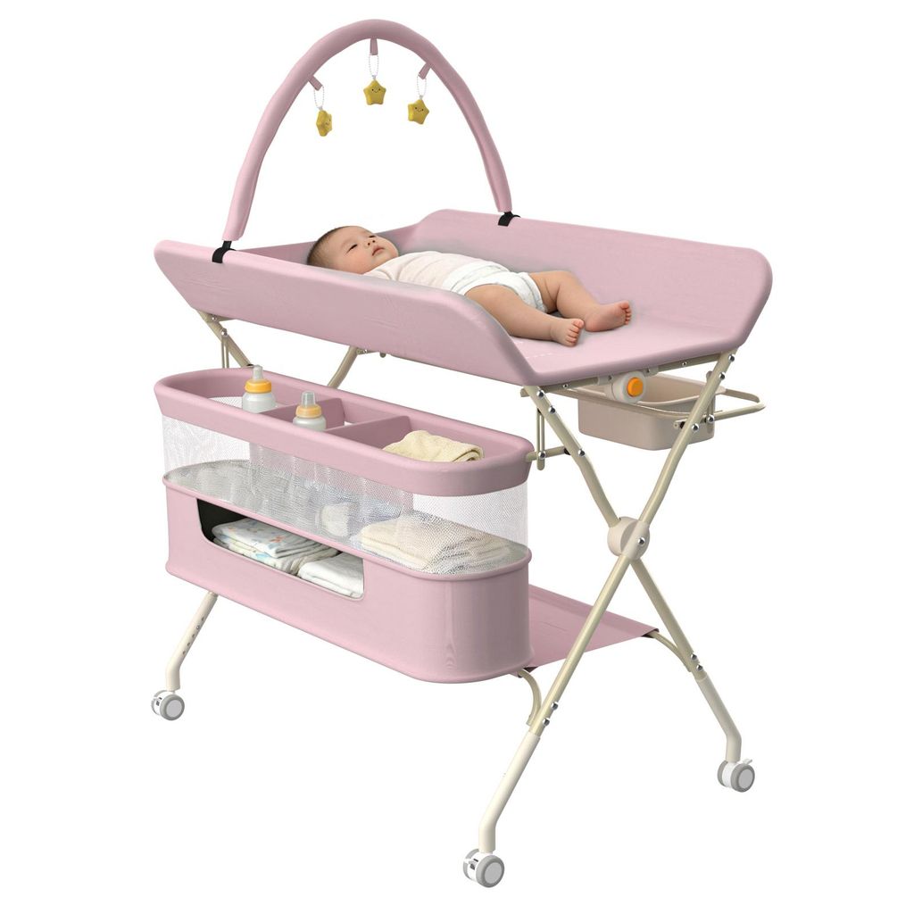 3 in 1 Tragbarer Wickeltisch für Babys,Multifunktionaler  Produktbild 
