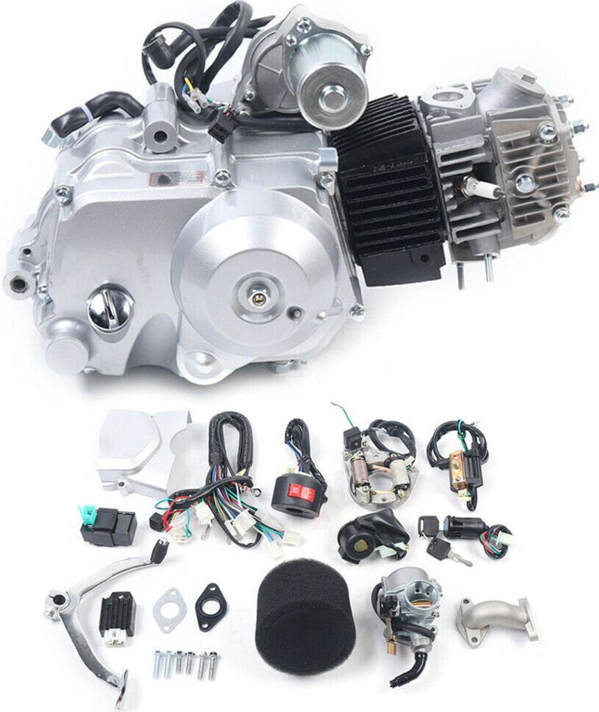 sada motoru 125 ccm Poloautomatický elektrický start 3+1 Obrázek produktu 