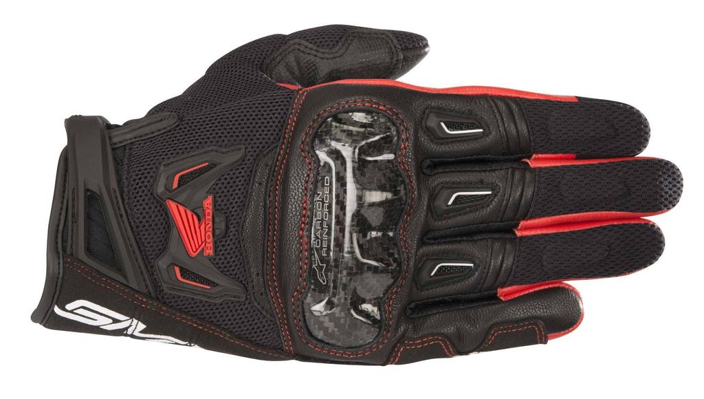 Alpinestars Honda SMX-2 Air Carbon V2 Handschuhe (S)
