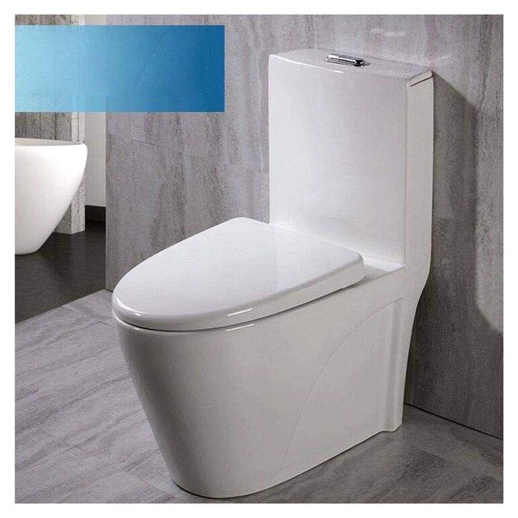 Toilettensitz, dicker, langsam schließend, Toilettenbezug aus Harnstoff-Formaldehydharz für Toiletten vom Typ O/V/U