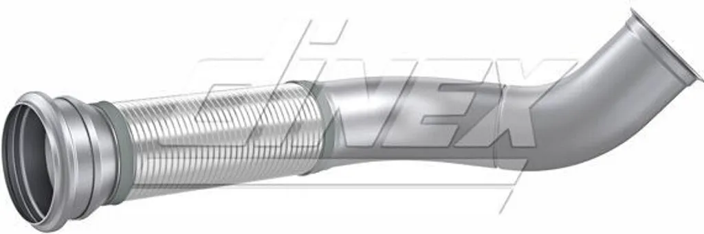 Tuyau d'échappement DINEX 8AE035 : stoppez les fuites sur VOLVO FH II