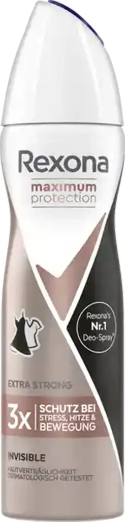 Rexona spray anti-transpirant extra fort invisible et anti-odeurs