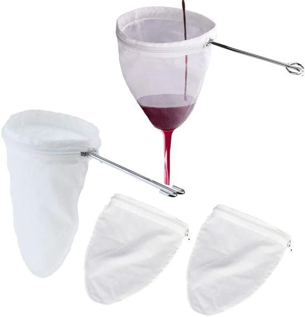 Filtre à café et thé en tissu coton durable avec poignée ergonomique