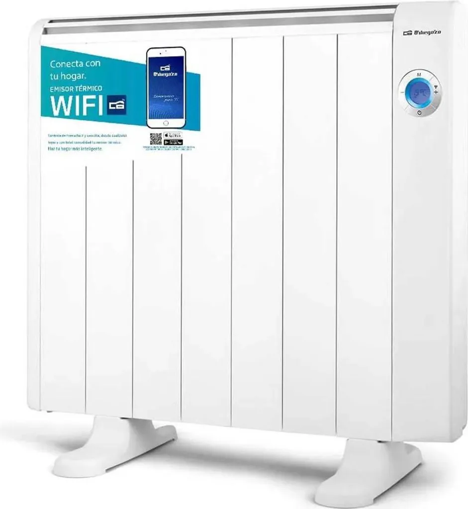 Radiateur électrique mural Orbegozo RRW 1300 avec contrôle smartphone iOS
