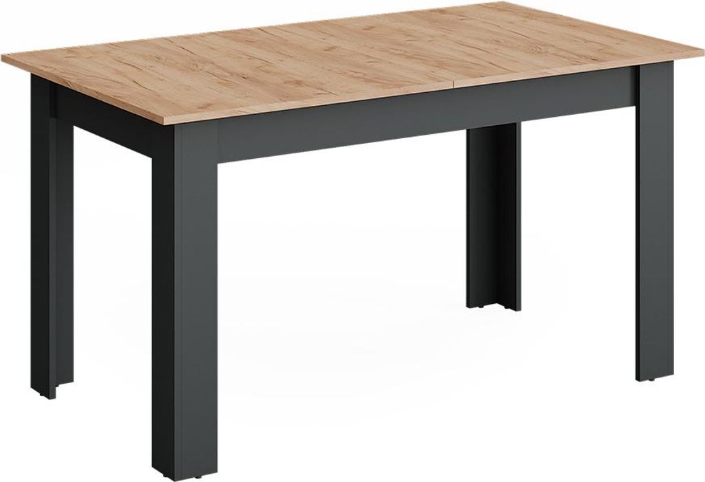 tavolo da pranzo allungabile Vicco Repose Antracite/Rovere Immagine del prodotto 