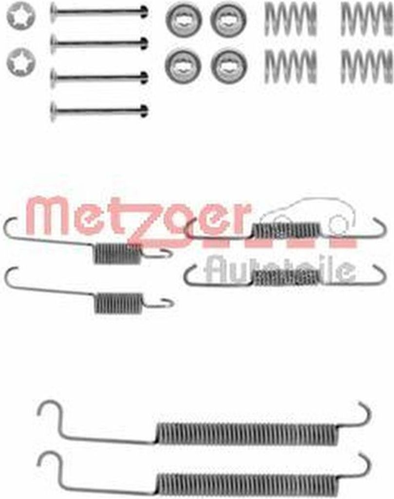 Metzger Zubehörsatz Bremsbacken für Citreon Berlingo