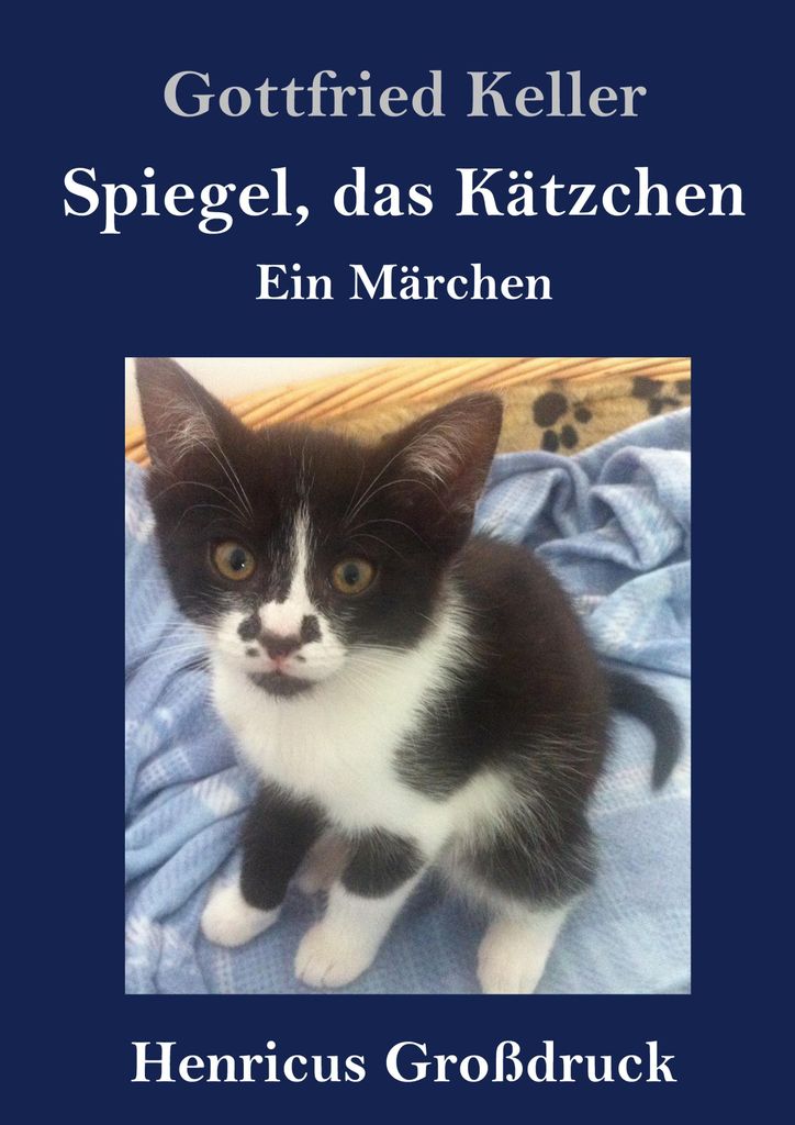 Spiegel, das Kätzchen (Großdruck)