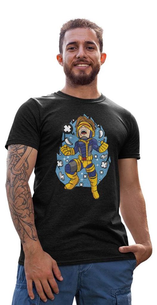 D&B Uni Polo PC00033 Cyclop Schwarz-Größe L