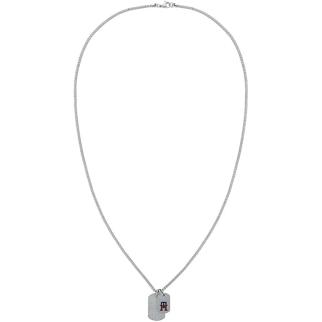 Collana Uomo Tommy Hilfiger 2790465 Acciaio Inossidabile Monogram