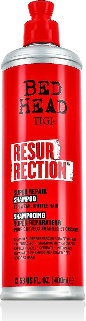 TIGI Bed Head Resurrection Super Repair Shampoo, 400 ml Productafbeelding 