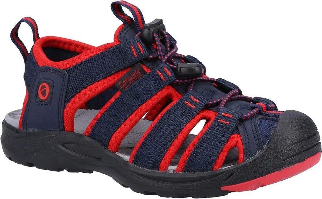 Cotswold - Kinder Sandalen "Marshfield" FS9942 (28 EU) (Rot/Blau)