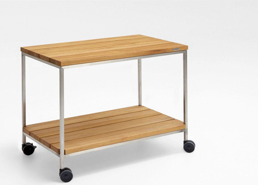 Niehoff Nicola Servierwagen Edelstahl 95x54 cm