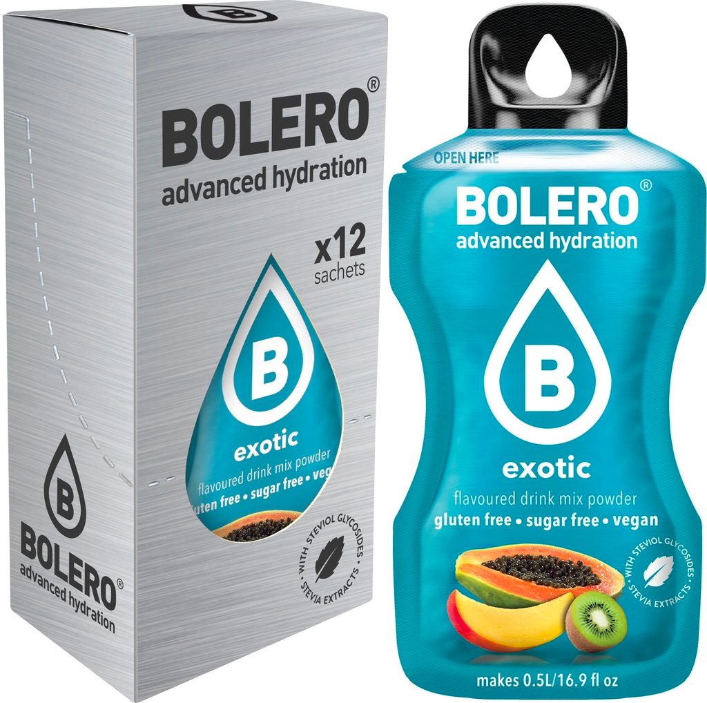 Bolero Sticks 12 x 3g Exotic Tropical Fruit Getränk Produktbild 