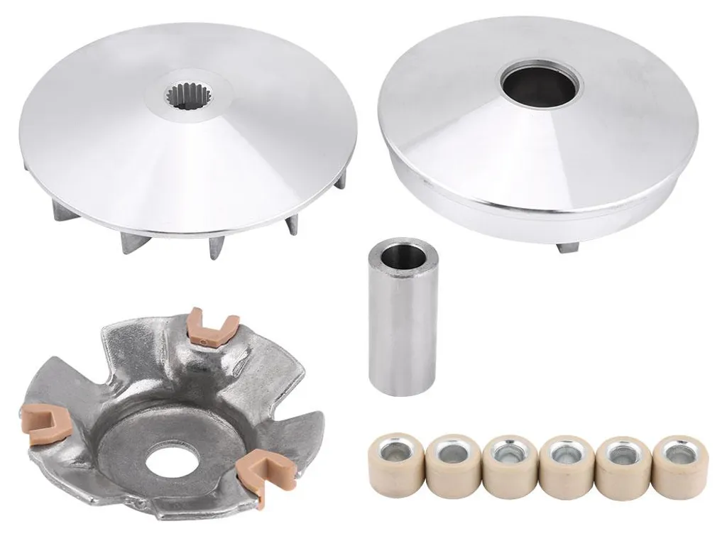 Kit variateur et embrayage de rechange pour scooter et autocycle métal