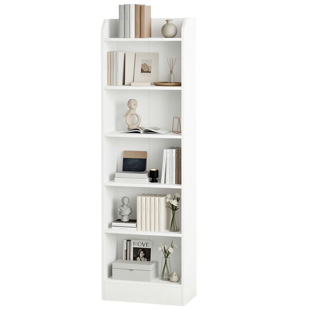Bücherregal Standregal, 6-stöckiges, 24 x 48 x 169,5 cm, Produktbild 