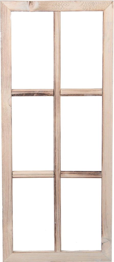 UNUS Deko Fenster aus Holz, Fensterrahmen im Vintage Design Produktbild 
