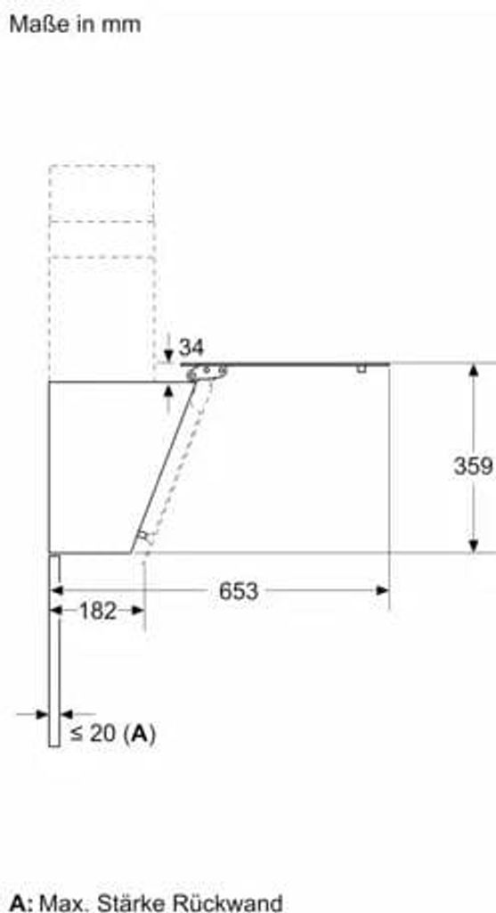 Siemens LC85KDK60 Wandhaube Touch-Control Produktbild 9