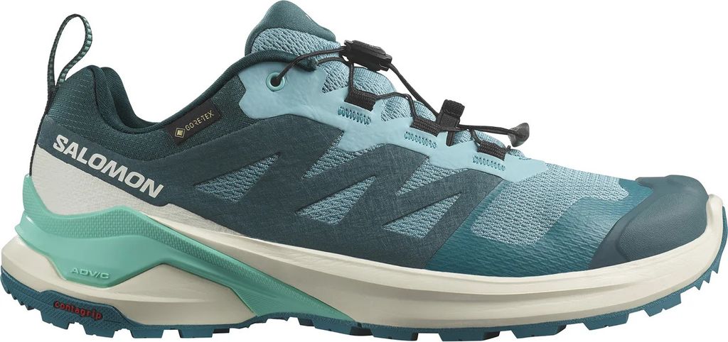 SALOMON Damen Sneaker X-Adventure GTX 30219-5, 30219-5.5, 30219-6, 30219-6.5, 30219-7, 30219-7.5, 30219-8 SLM-473385 dusty turquoise/vanilla ice/co...