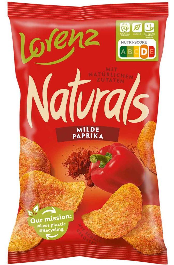Lorenz Naturals patatine alla paprika dolce arrostite in Immagine del prodotto 