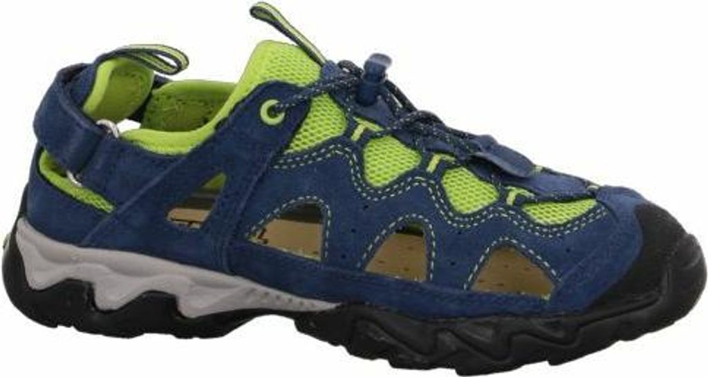 Meindl Rudy Kinderschuhe Jungen Sandalen Slipper Blau Freizeit, Schuhgröße:27 EU