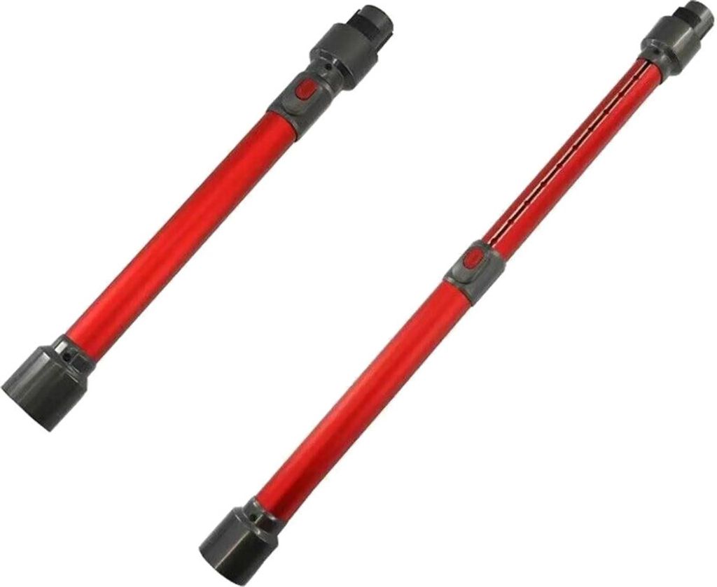 Starburg Teleskoprohr / Saugrohr ausziehbar 45cm-70cm Ersatz für Dyson V7 Trigger Motorhead Animal extra V8 Absolute Carbon Fibre, V10, V11, V15