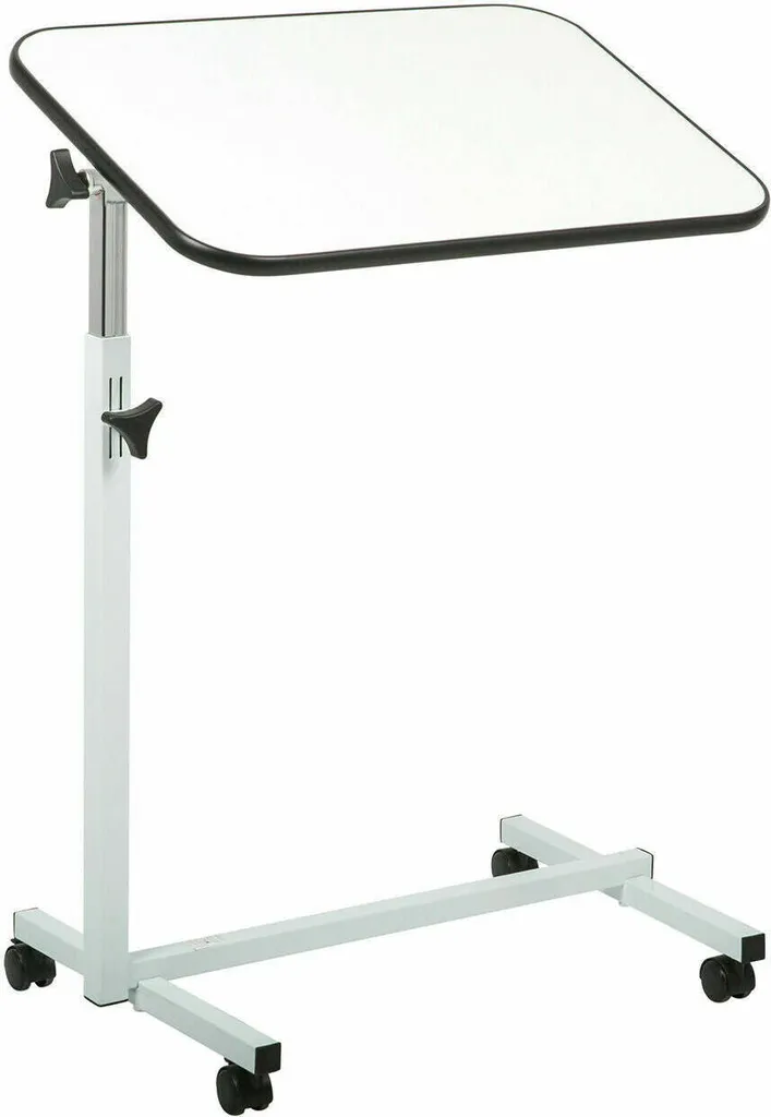 Table de soins ergonomique et table de lit blanche réglable H70