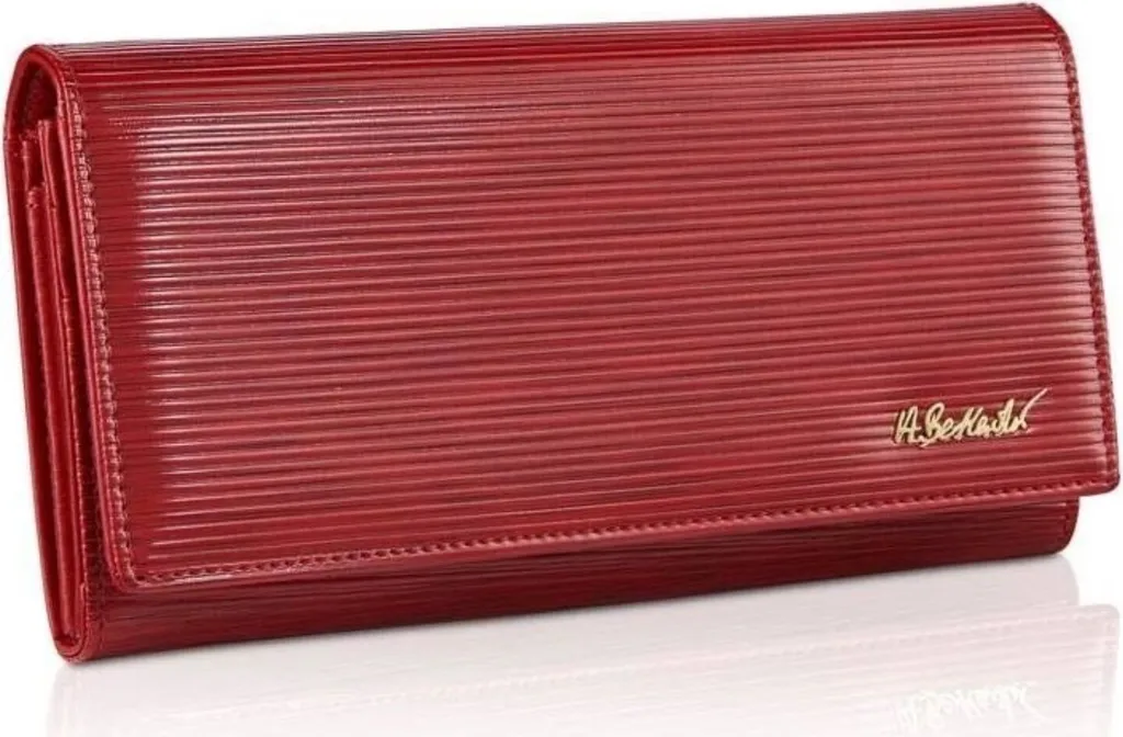 Tendenza Rosso: Portafoglio Betlewski BPD-PA-100 RFID in Vera Pelle