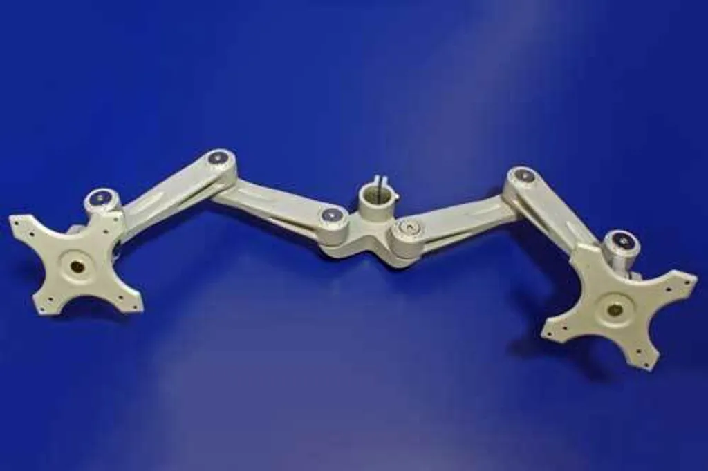Support Écran 4 Articulations Double Bras VALUE pour Fixation Table - 8