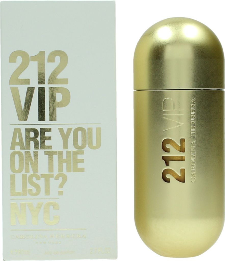Carolina Herrera 212 VIP 80ml, Frauen, 80 ml, Orange, Produktbild 