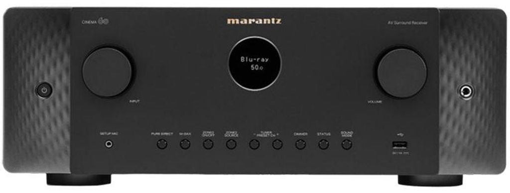Marantz CINEMA 60, 100 W, 7.2 Kanäle, Surround, 140 W, A / B, AAC, ALAC, DSD, FLAC, MP3, WAV, WMA