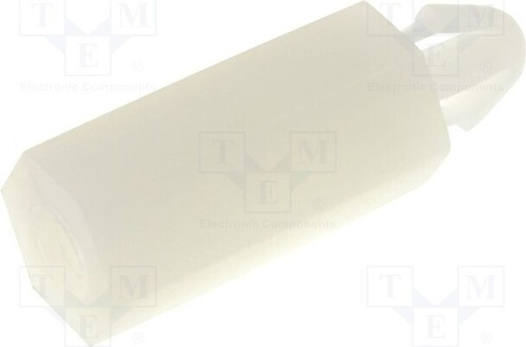 10x t L: 12mm Farbe: natürlich Schlüssel: 5,5mm Kuntoff-Montagestifte