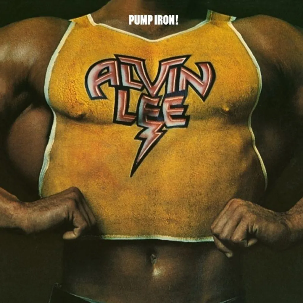 Vinyle Alvin Lee Réédition Propre Album Pump Iron Rock sans Souffle