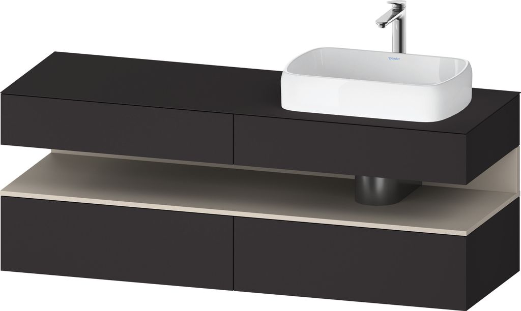 DURAVIT QA4778083800010 QTG KWTU WH Ek. 1600x550x600 Gt Smt