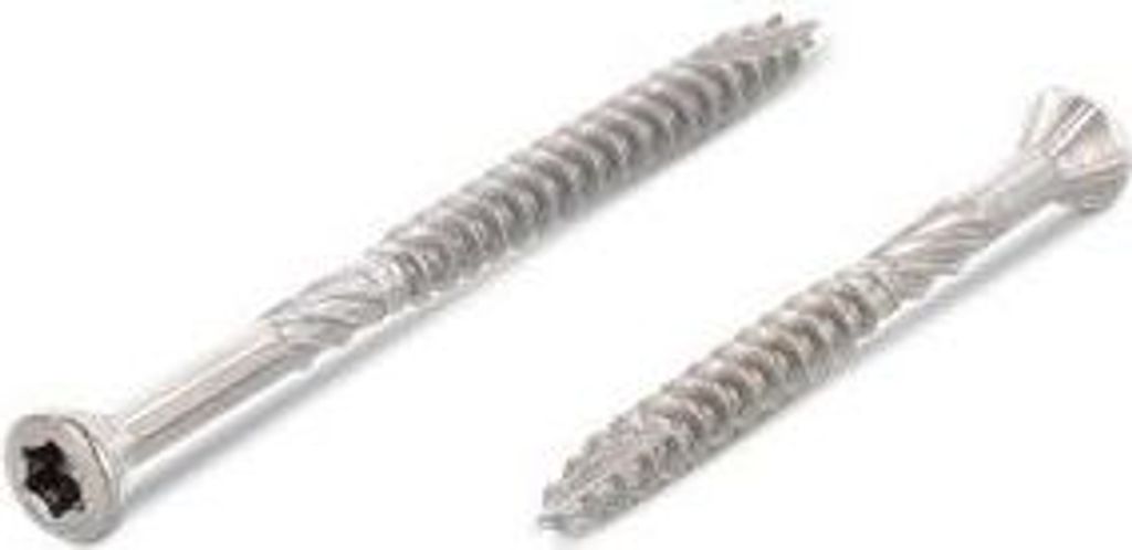 Terrassenschraube 5x50 TX Edelstahl C1 mit Senkkopf