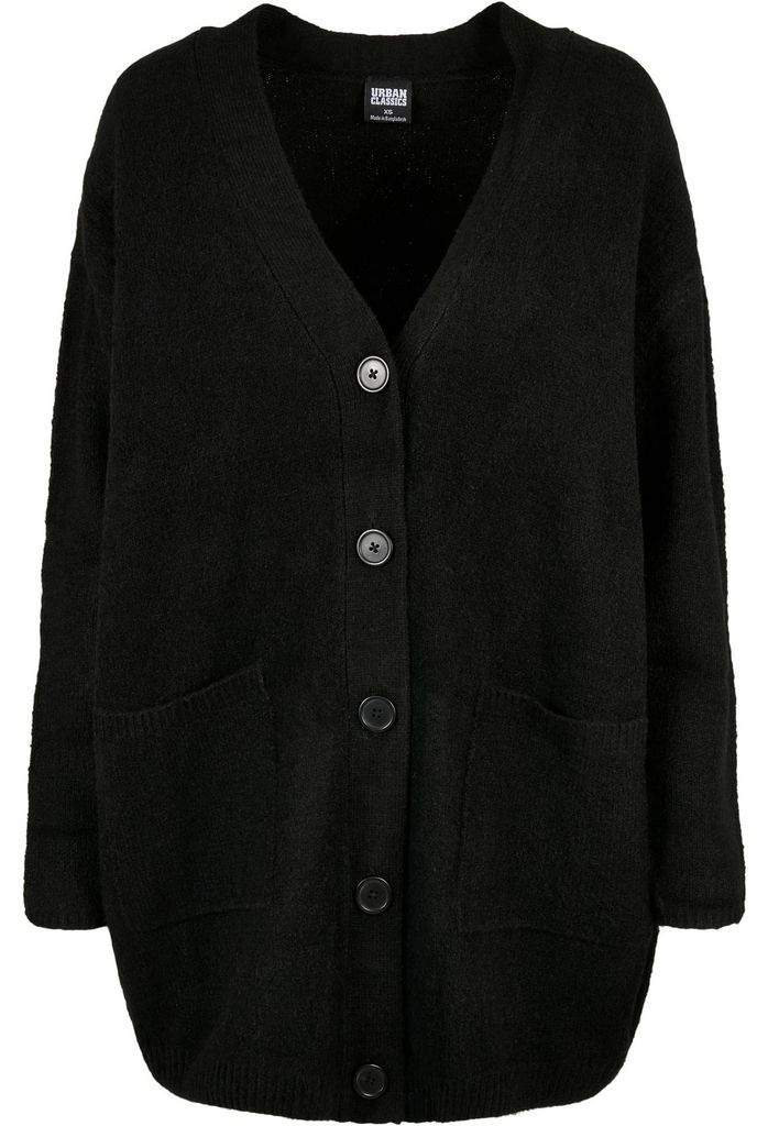 Urban Classics - Strickjacke für Damen TN703 (5XL) (Schwarz)