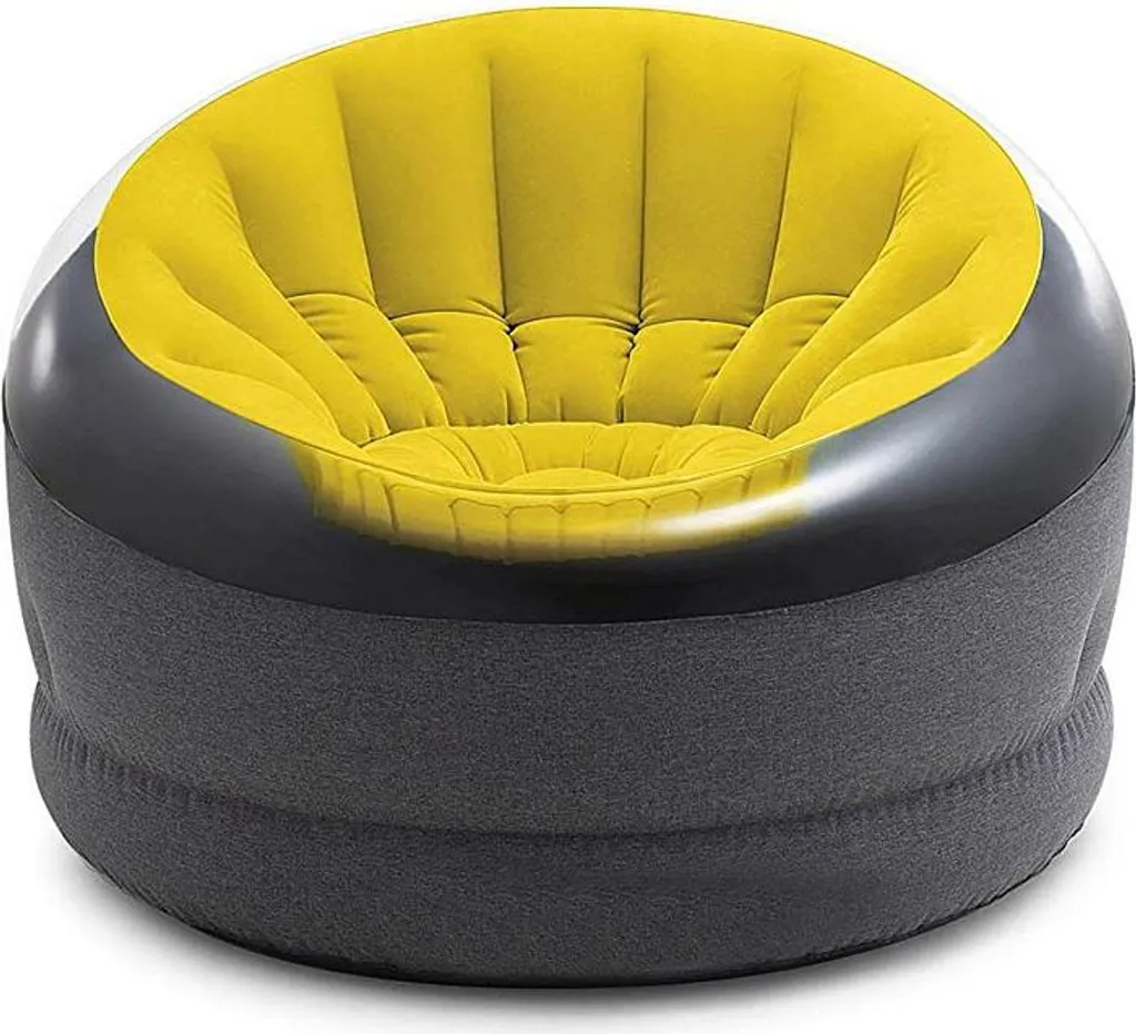 Recensione Poltrona Intex Empire 68582: Il Trono Giallo per i tuoi momenti Chill