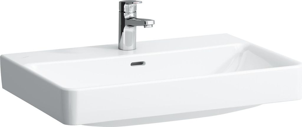 LAUFEN PRO S Waschtisch, ohne Hahnloch, ohne Überlauf, 700x465mm, H8109670001421