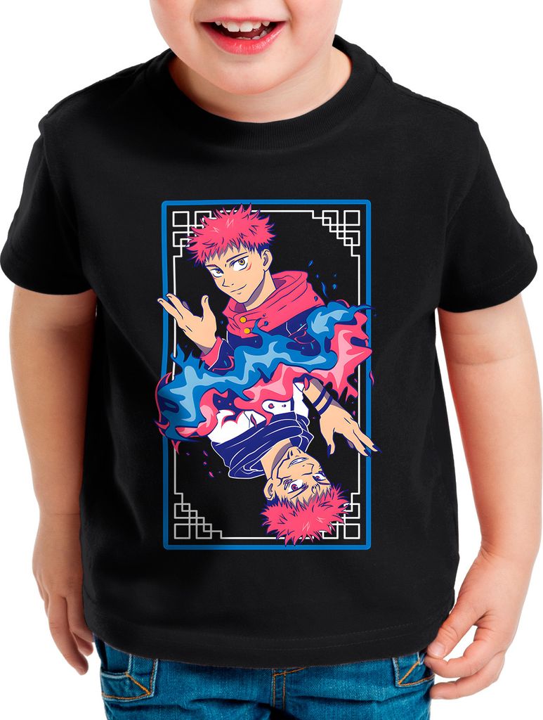 BaumwolleCloud Curse King Kinder T-Shirt anime japan manga