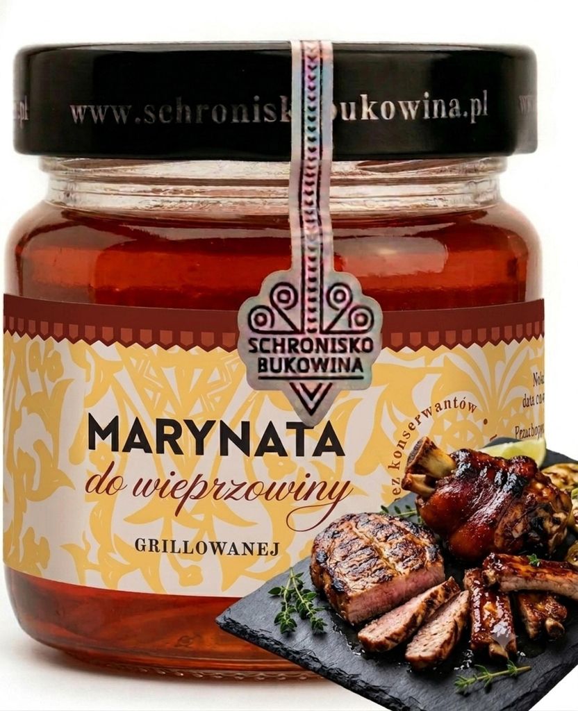 Marinade für Grillfleisch 180 ml  – Schronisko Bukowina Produktbild 