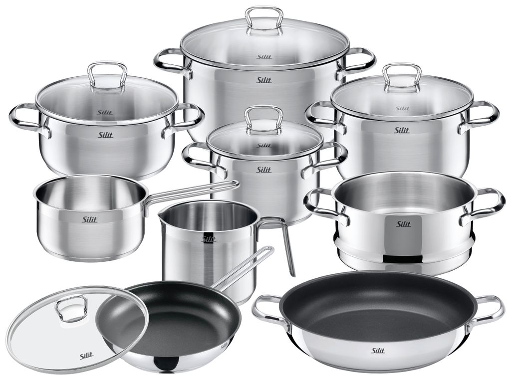 WMF 7116001669, Gemischtes Set, Edelstahl, Edelstahl, Produktbild 