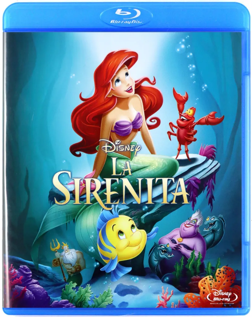 Arielle la sirène Blu-ray version originale soirée cinéma en famille